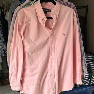 Ralph Lauren Men's Pink Shirt
